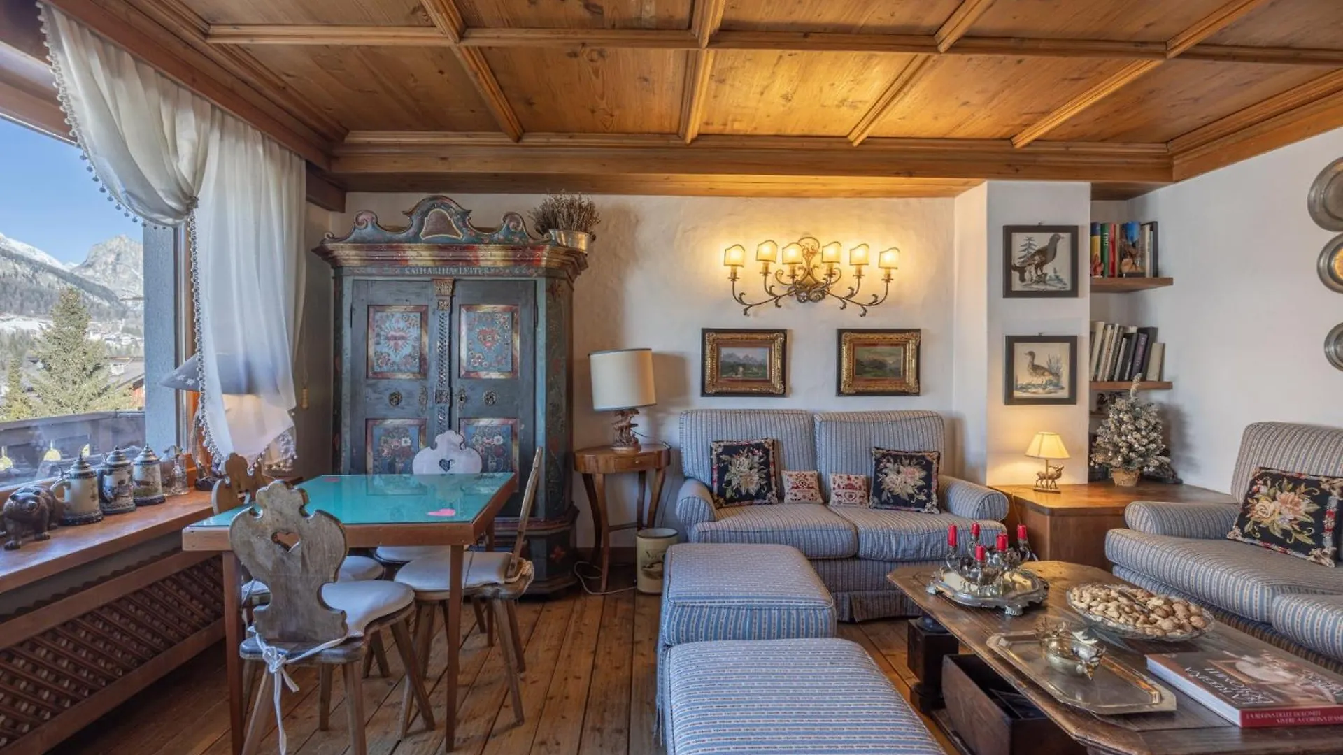 קורטינה ד'אמפזו Casa Cristallino, In Centro Con Balcone Panoramico איטליה