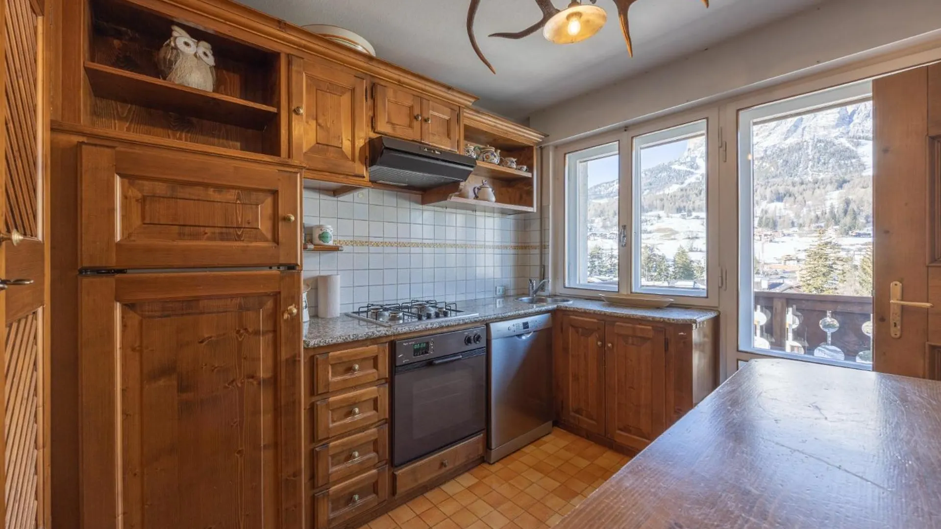 Apartmán Casa Cristallino, In Centro Con Balcone Panoramico Cortina dʼAmpezzo